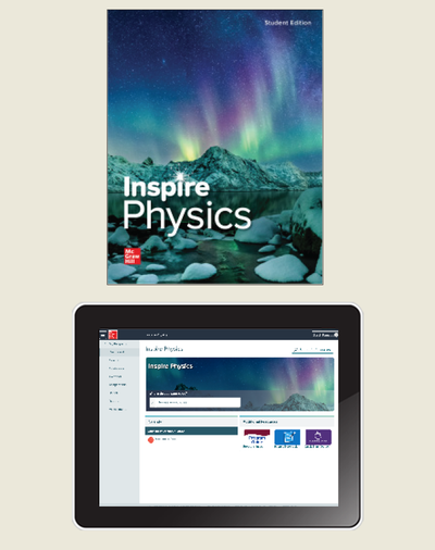 Inspire Science: Physics, G9-12 Comprehensive Student Class Set (70 eSE 35 print SE), 6-year subscription