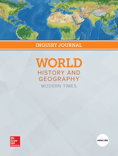 World History and Geography: Modern Times, Inquiry Journal