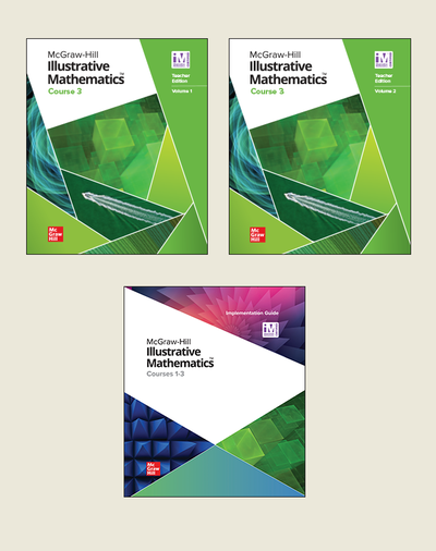 Illustrative Mathematics, Course 3, Teacher Edition Bundle, vols. 1 and 2