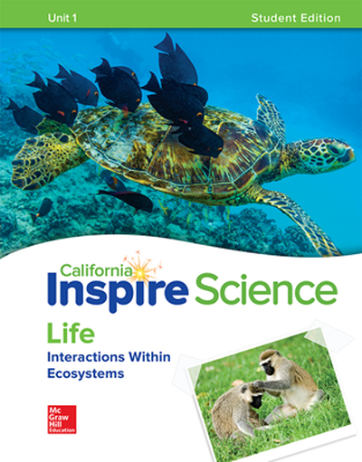 California Inspire Science: Life G7 Comprehensive Student Bundle 3-year subscription