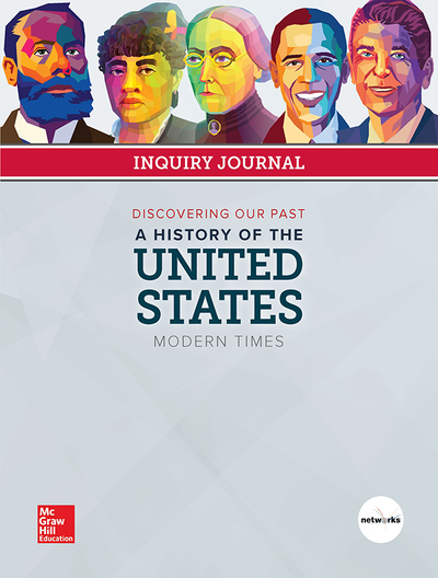 Discovering Our Past: A History of the United States-Modern Times, Print Inquiry Journal, 6-year Fulfillment