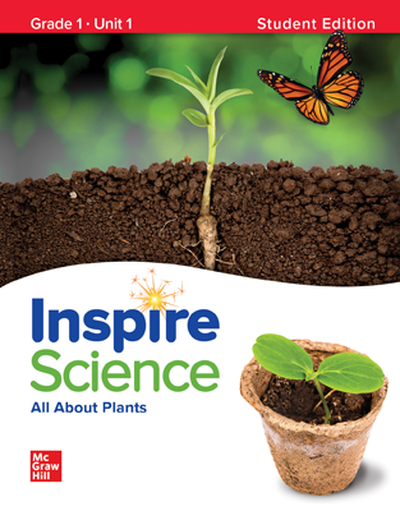 Inspire Science, Grade 1 Online Student Center with Print Student Edition Units 1-4, 8 Year Subscription