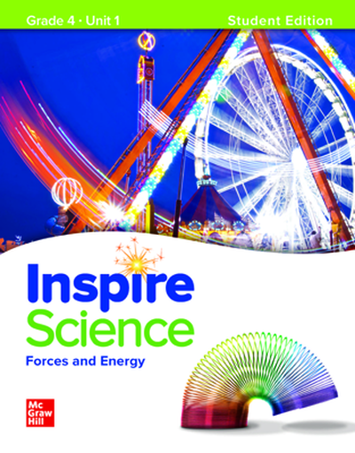 Inspire Science, Grade 4 Online Student Center with Print Student Edition Units 1-4, 7 Year Subscription