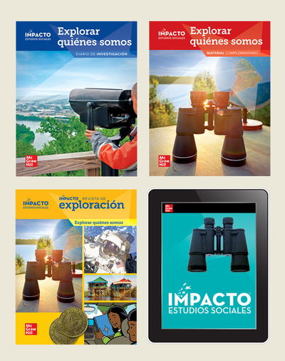 IMPACTO Social Studies, Explorar quiénes somos, Grade 2, Complete Print & Digital Student Bundle, 6 year subscription