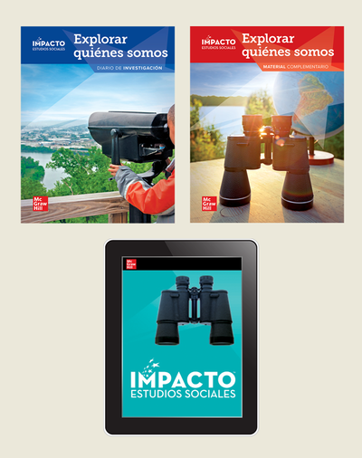 IMPACTO Social Studies, Explorar quiénes somos, Grade 2, Foundational Print & Digital Student Bundle, 1 year subscription