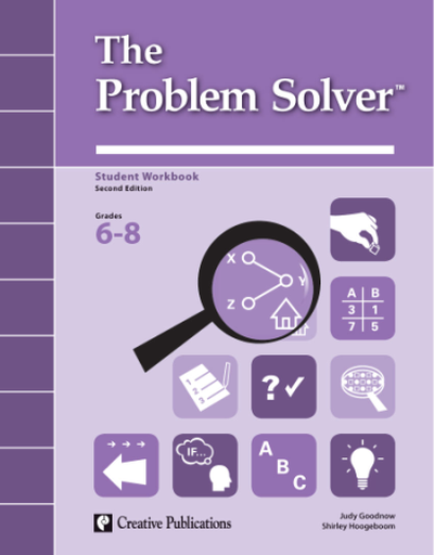 The Problem Solver, Grades 6-8: Student Workbook English