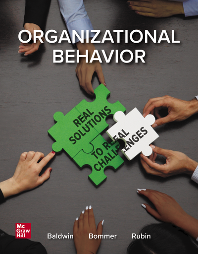 Organizational Behavior: Real Solutions to Real Challenges