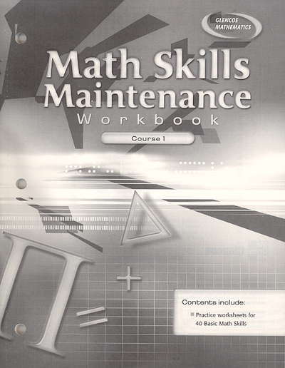 Math Skills Maintenance Workbook, Course 1
