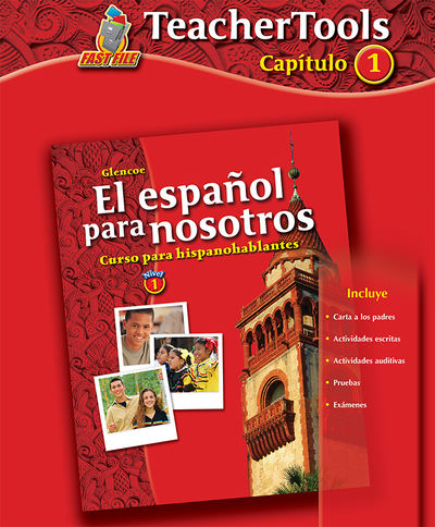 El español para nosotros: Curso para hispanohablantes Level 1, TeacherTools Chapter 1