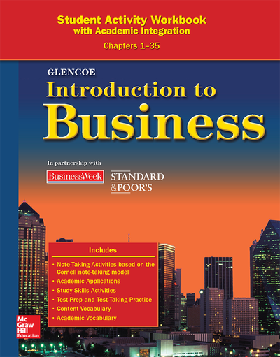 Introduction To Business, Chapters 1-35, Student Activity Workbook