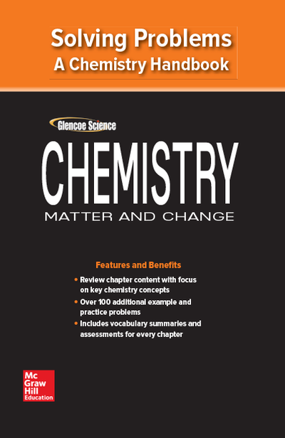 Chemistry: Matter & Change, Solving Problems: A Chemistry Handbook