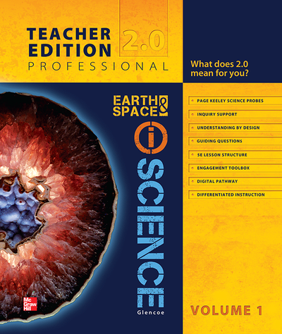Glencoe Earth & Space iScience, Grade 6, Teacher Edition, Volume 1