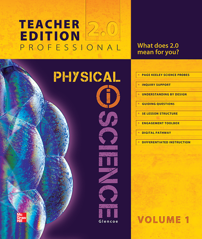 Glencoe Physical iScience, Grade 8, Teacher Edition, Volume 1