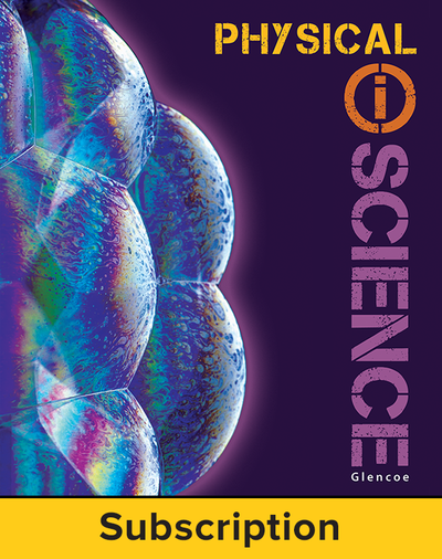 Glencoe Physical iScience, Grade 8, eTeacher Edition, 6-year subscription