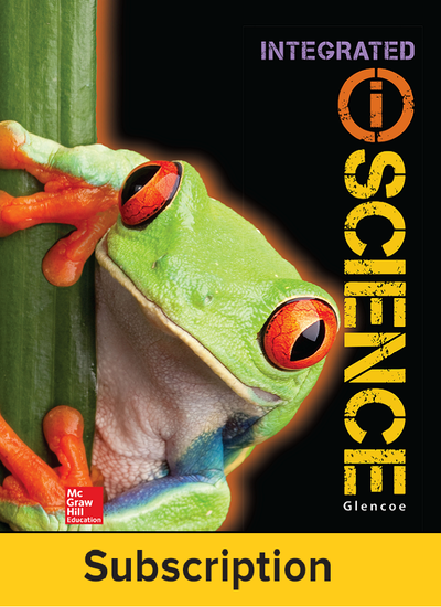 Glencoe iScience, Integrated Course 1, Grade 6, eTeacher Edition, 6-year subscription