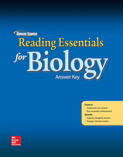 Glencoe Biology, Reading Essentials, Answer Key