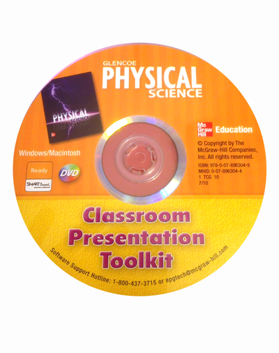 Physical Science, Classroom Presentation Toolkit CD-ROM