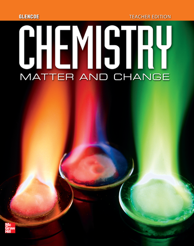 Chemistry: Matter & Change, eTeacher Edition, 6-year subscription