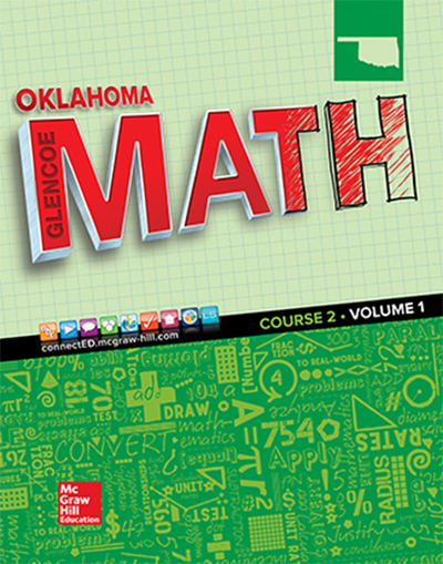 Glencoe Math, Course 2, Oklahoma, Student Edition, Volume 1