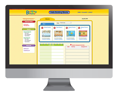 Building Blocks Pre-K, Online Subscription (22 students), 1-year