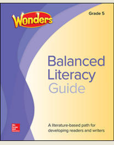 Wonders Balanced Literacy Grade 5 Unit 2 Student Edition