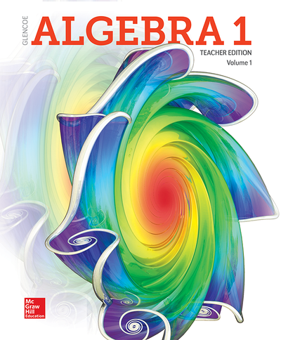 Algebra 1 2018, Teacher Edition, Volume 1