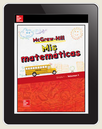 McGraw-Hill My Math, Grade 1, Spanish Teacher Center 5 Year Subscription