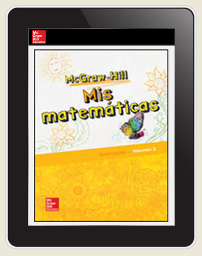 McGraw-Hill My Math, Grade K, Spanish Teacher Center 5 Year Subscription