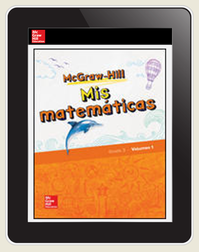 McGraw-Hill My Math, Grade 3, Spanish Teacher Center 1 Year Subscription