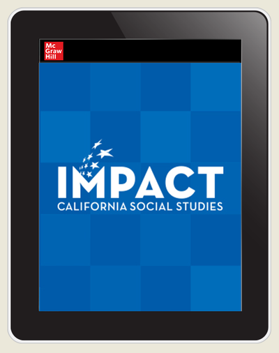IMPACT: California, Grade 5, Online Teacher Center, 8-year subscription, US History: Making a New Nation