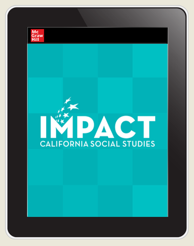 IMPACT: California, Grade 2, Online Teacher Center, 8-year subscription, People Who Make a Difference