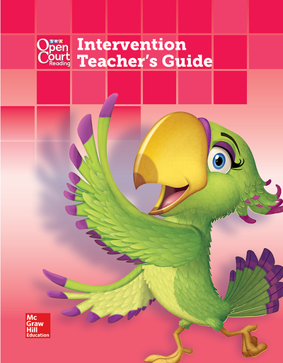 Open Court Reading Grade K Intervention Teacher Guide