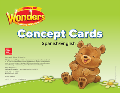 World of Wonders Concept Cards Bilingual Edition