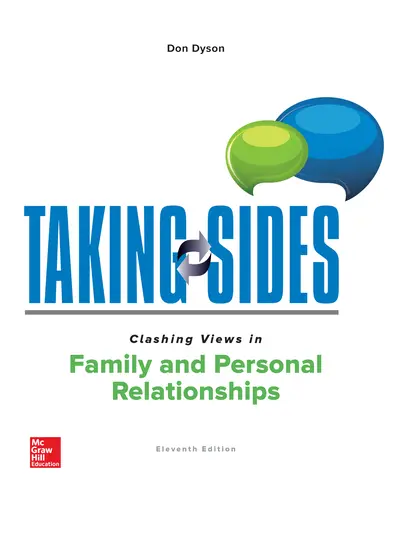 Taking Sides: Clashing Views in Family and Personal Relationships