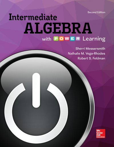 Integrated Video and Study Guide for Intermediate Algebra with P.O.W.E.R Learning