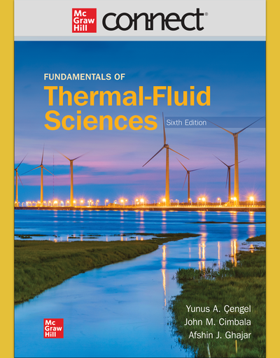 Connect 1 Semester Online Access for Fundamentals of Thermal-Fluid Sciences