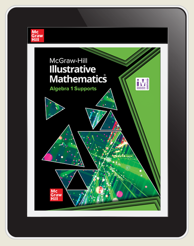 Illustrative Mathematics Algebra 1 Supports, Student Digital Center, 5-year subscription