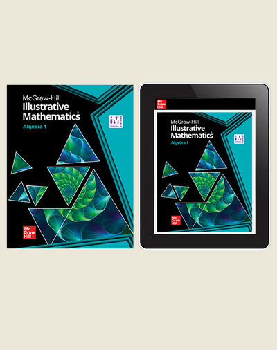 Illustrative Mathematics Algebra 1, Student Bundle Digital and Consumable Print, 3-year subscription