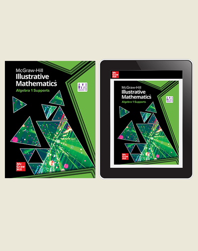 Illustrative Mathematics Algebra 1 Supports, Student Bundle Digital and Consumable Print, 5-year subscription