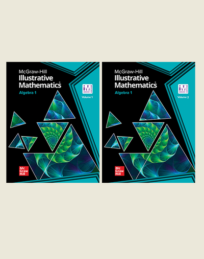 Illustrative Mathematics Algebra 1, Student Edition Bundle, Vols. 1 and 2
