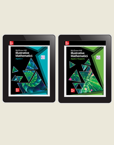 Illustrative Mathematics Algebra 1 & Algebra 1 Supports, Student Digital Bundle, 1-year subscription