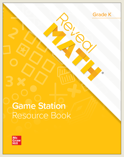 Reveal Math Game Station Resource Book, Grade K