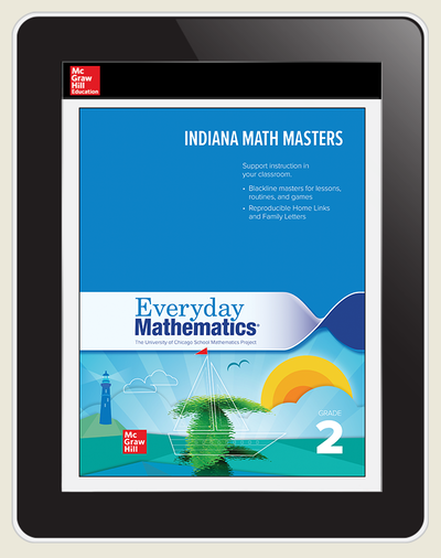 Everyday Mathematics 4 Indiana Student Center Grade 2, 1-Year Subscription
