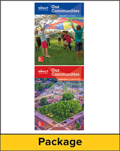 IMPACT Social Studies, Our Communities, Grade 3, Inquiry Journal and Research Companion