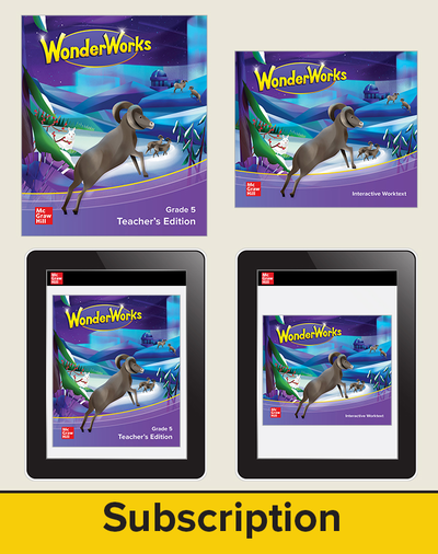 WonderWorks Grade 5 Rollover Bundle with 4 Year Subscription
