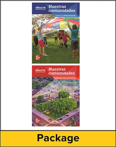 IMPACTO Social Studies, Nuestras comunidades, Grade 3, Inquiry Journal and Research Companion