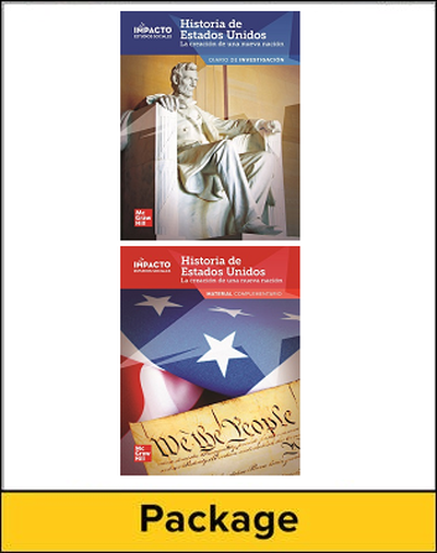 IMPACTO Social Studies, Historia de Estados Unidos: la creación de una nueva nación, Grade 5, Inquiry Journal and Research Companion