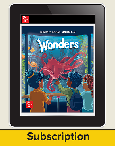 Wonders National Teacher Workspace 6-Year Subscription GK