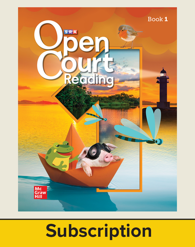 Open Court Reading Grade 1 Comprehensive Student Print and Digital Bundle, 3 Year Subscription
