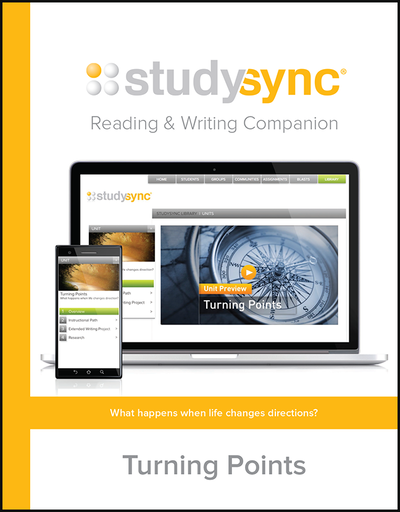 StudySync Grade 6, Reading and Writing Companion Unit 1